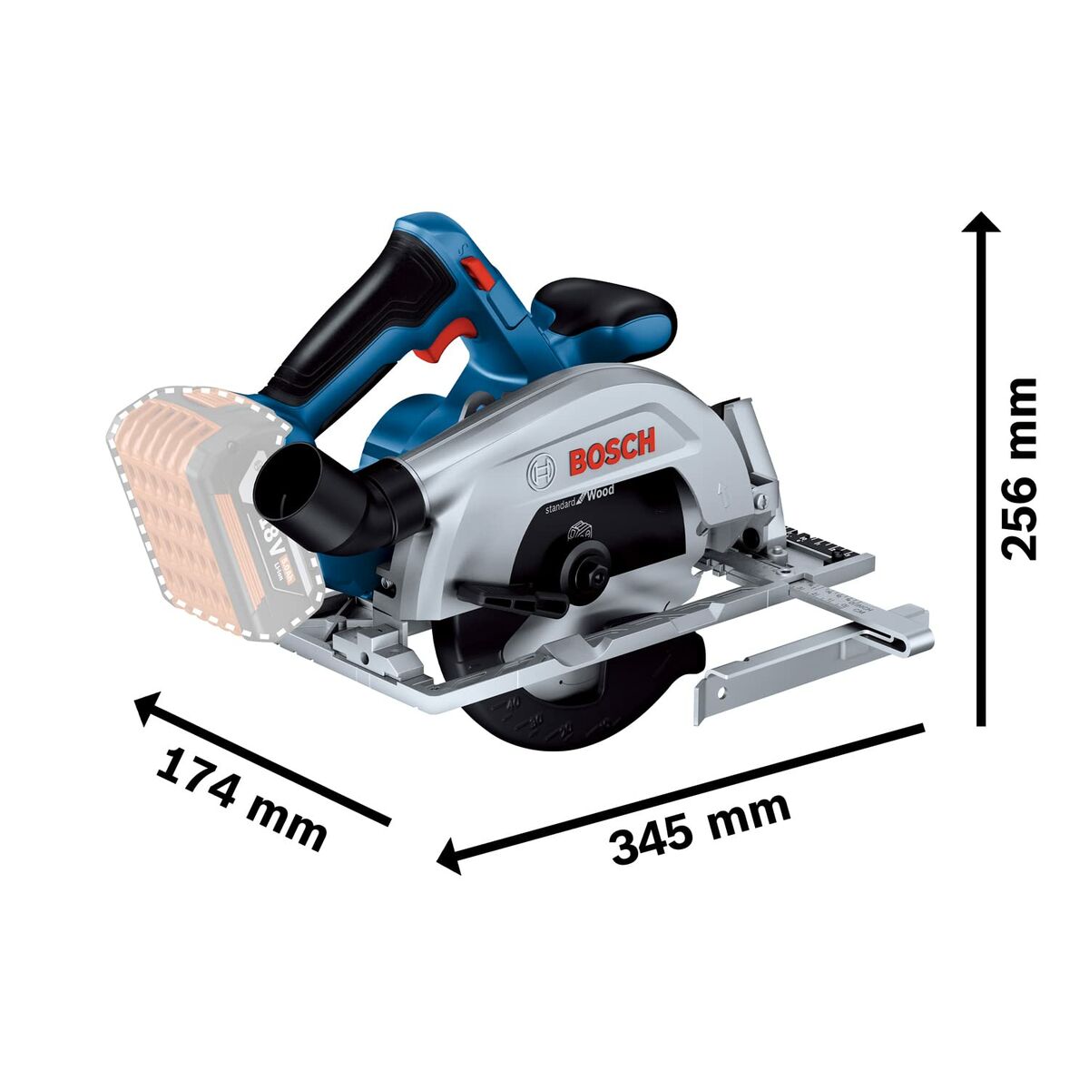 Kružna pila BOSCH GKS 18 V